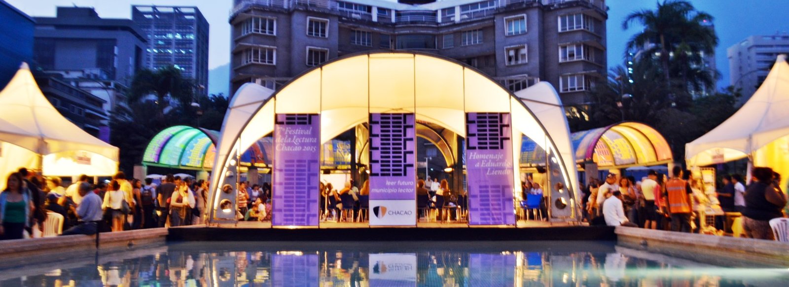 jenny fraile en el festival de lectura chacao